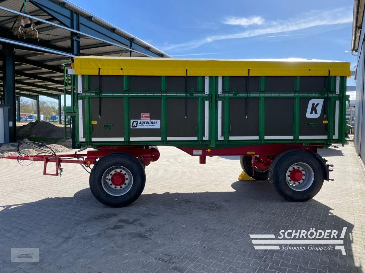 Anhänger des Typs Kröger HKD 302, Gebrauchtmaschine in Wildeshausen (Bild 9)