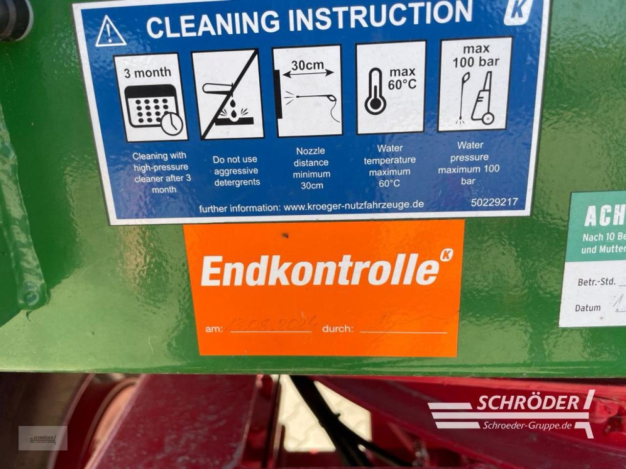 Anhänger des Typs Kröger HKD 302, Gebrauchtmaschine in Wildeshausen (Bild 15)