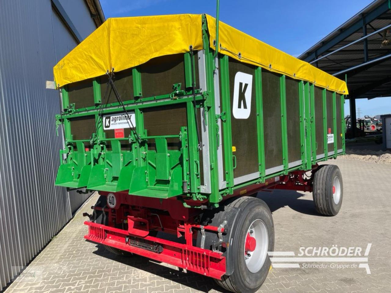 Anhänger du type Kröger N/A, Gebrauchtmaschine en Wildeshausen (Photo 5)