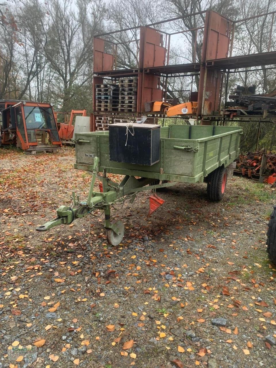 Anhänger van het type Krone Krone Optimat65 Einachs Anhänger, Gebrauchtmaschine in Geiselhöring (Foto 1)