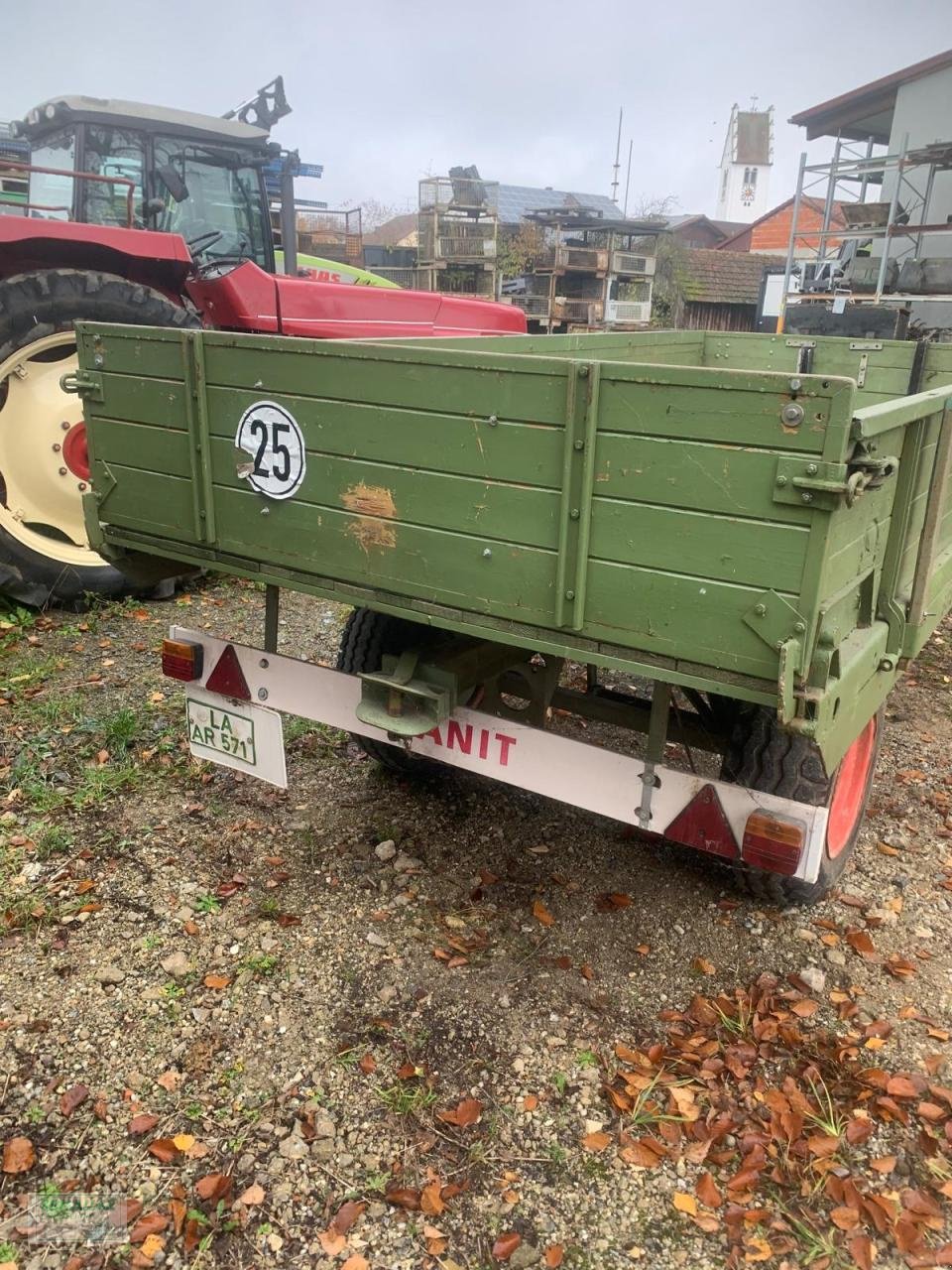 Anhänger van het type Krone Krone Optimat65 Einachs Anhänger, Gebrauchtmaschine in Geiselhöring (Foto 2)