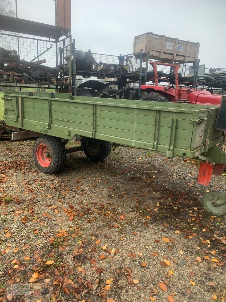 Anhänger van het type Krone Krone Optimat65 Einachs Anhänger, Gebrauchtmaschine in Geiselhöring (Foto 3)