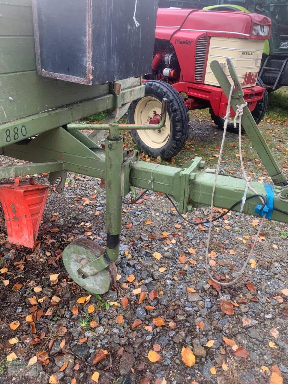 Anhänger van het type Krone Krone Optimat65 Einachs Anhänger, Gebrauchtmaschine in Geiselhöring (Foto 5)