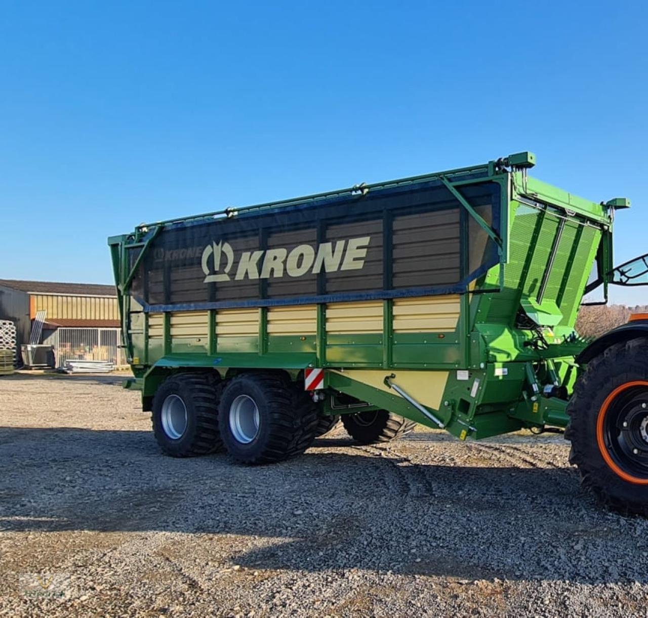 Anhänger des Typs Krone TX 460, Neumaschine in Bad Lausick (Bild 1)