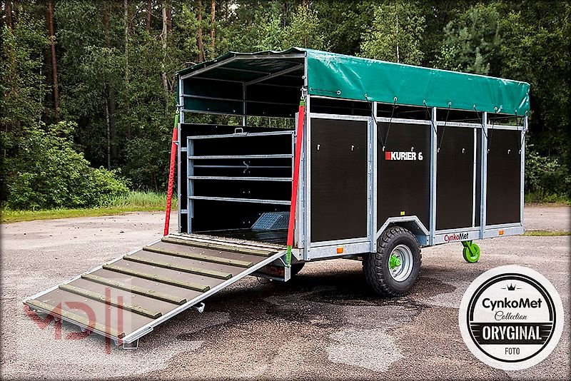 Anhänger des Typs MD Landmaschinen CM Viehanhänger T-677 Kurier 6, Neumaschine in Zeven (Bild 4)