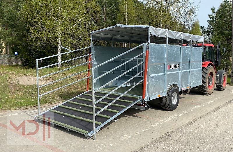 Anhänger des Typs MD Landmaschinen CM Viehanhänger T-677 Kurier 6, Neumaschine in Zeven (Bild 14)