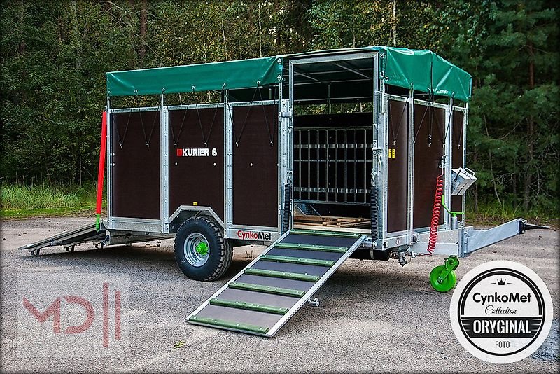 Anhänger des Typs MD Landmaschinen CM Viehanhänger T-677 Kurier 6, Neumaschine in Zeven (Bild 3)