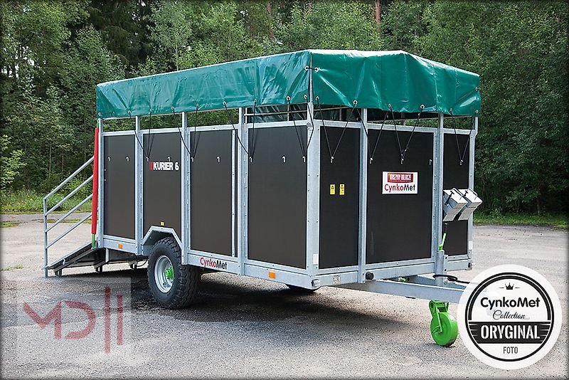 Anhänger des Typs MD Landmaschinen CM Viehanhänger T-677 Kurier 6, Neumaschine in Zeven (Bild 1)