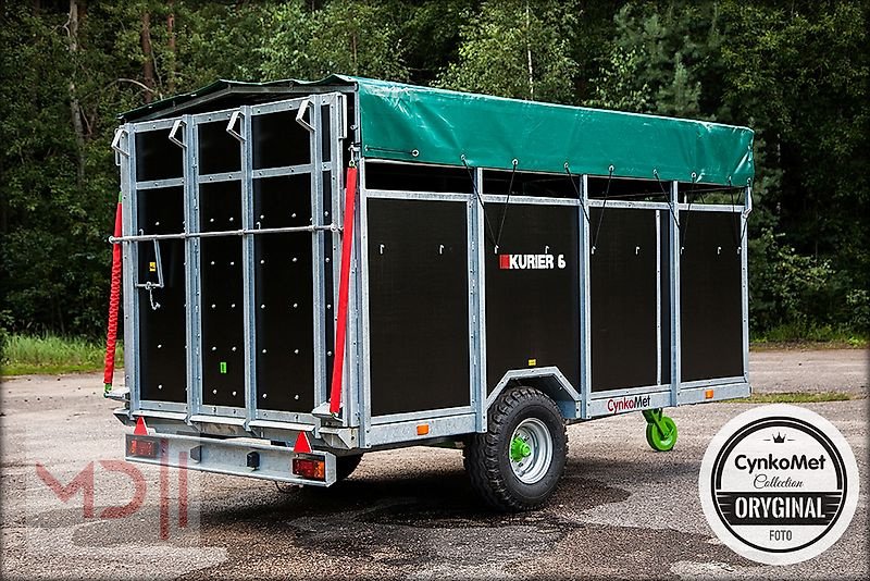 Anhänger des Typs MD Landmaschinen CM Viehanhänger T-677 Kurier 6, Neumaschine in Zeven (Bild 10)