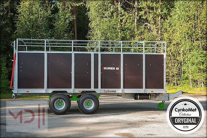 Anhänger des Typs MD Landmaschinen CM Viehanhänger T-678 Kurier 10, Neumaschine in Zeven (Bild 3)