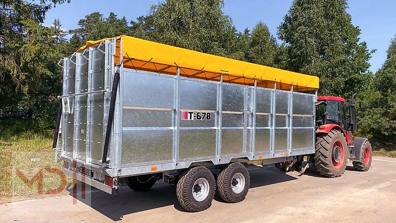 Anhänger des Typs MD Landmaschinen CM Viehanhänger T-678 Kurier 10, Neumaschine in Zeven (Bild 4)