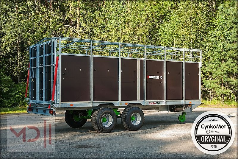 Anhänger des Typs MD Landmaschinen CM Viehanhänger T-678 Kurier 10, Neumaschine in Zeven (Bild 2)