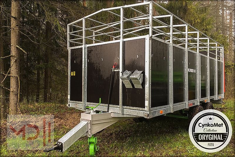 Anhänger des Typs MD Landmaschinen CM Viehanhänger T-678 Kurier 10, Neumaschine in Zeven (Bild 7)