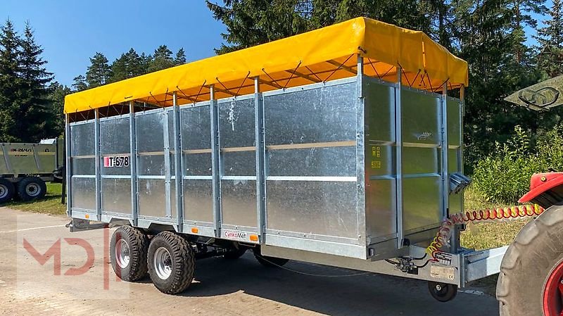 Anhänger des Typs MD Landmaschinen CM Viehanhänger T-678 Kurier 10, Neumaschine in Zeven (Bild 9)