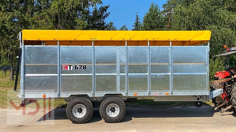 Anhänger des Typs MD Landmaschinen CM Viehanhänger T-678 Kurier 10, Neumaschine in Zeven (Bild 12)