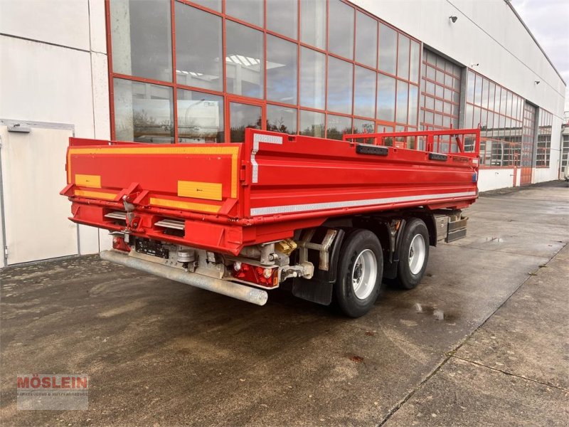 Anhänger des Typs Meiller MZDAL 18 t Tandemkipper Tieflader Schotter- Klapp, Gebrauchtmaschine in Schwebheim (Bild 1)