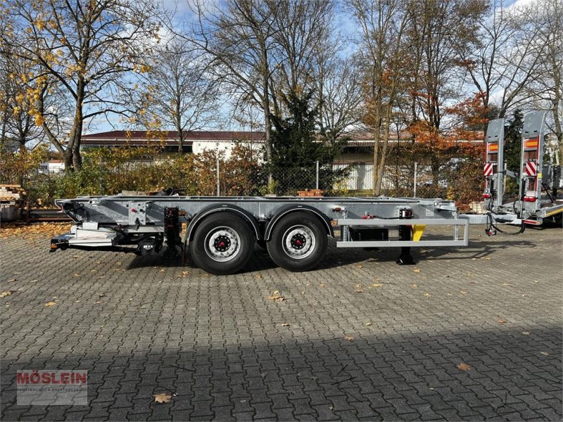 Anhänger des Typs Möslein BDF Tandem- BDF- Wechselanhänger mit Ladebordwand, Gebrauchtmaschine in Schwebheim (Bild 1)