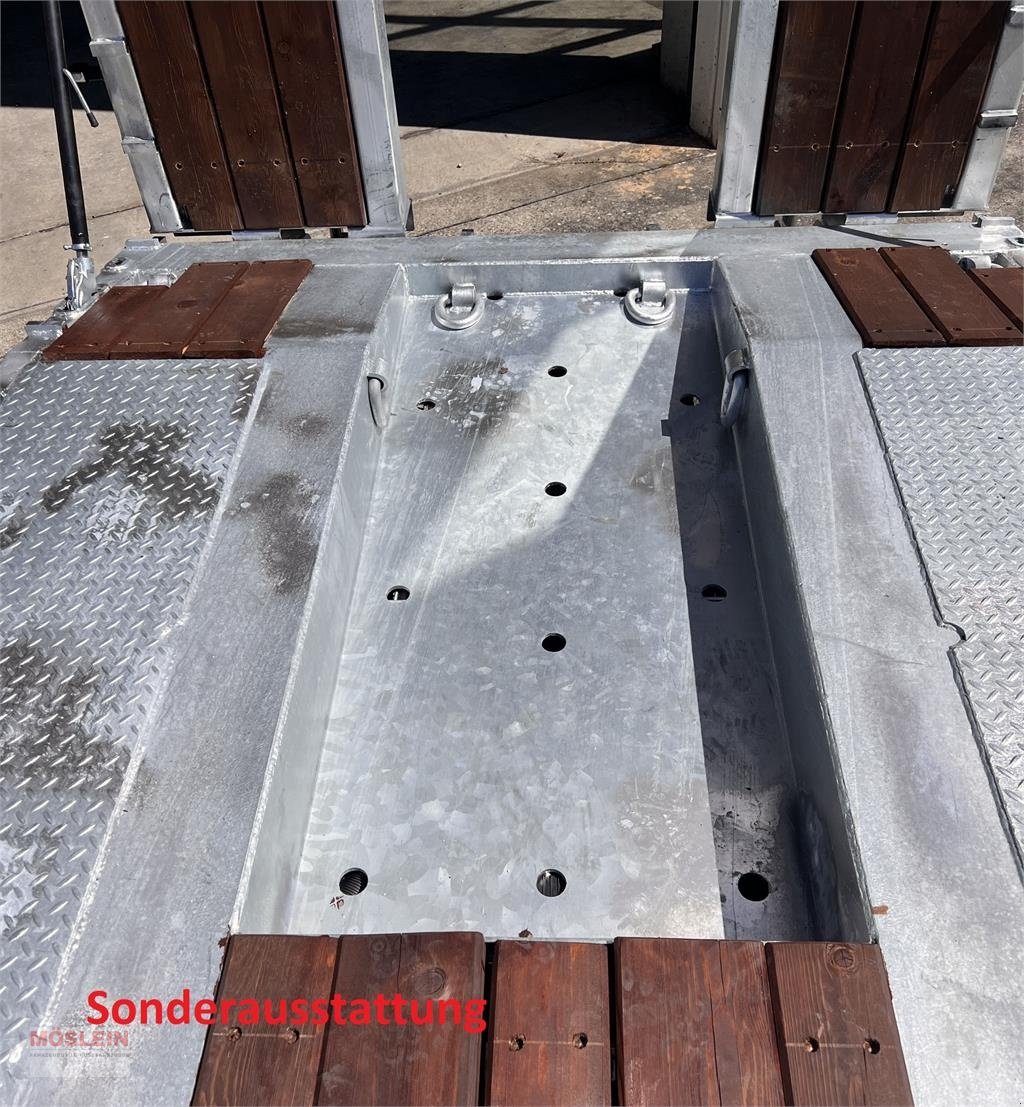 Anhänger του τύπου Möslein T 3-6 VB 3 Achs Tieflader- Anhänger, Luftgefedert, Gebrauchtmaschine σε Schwebheim (Φωτογραφία 9)
