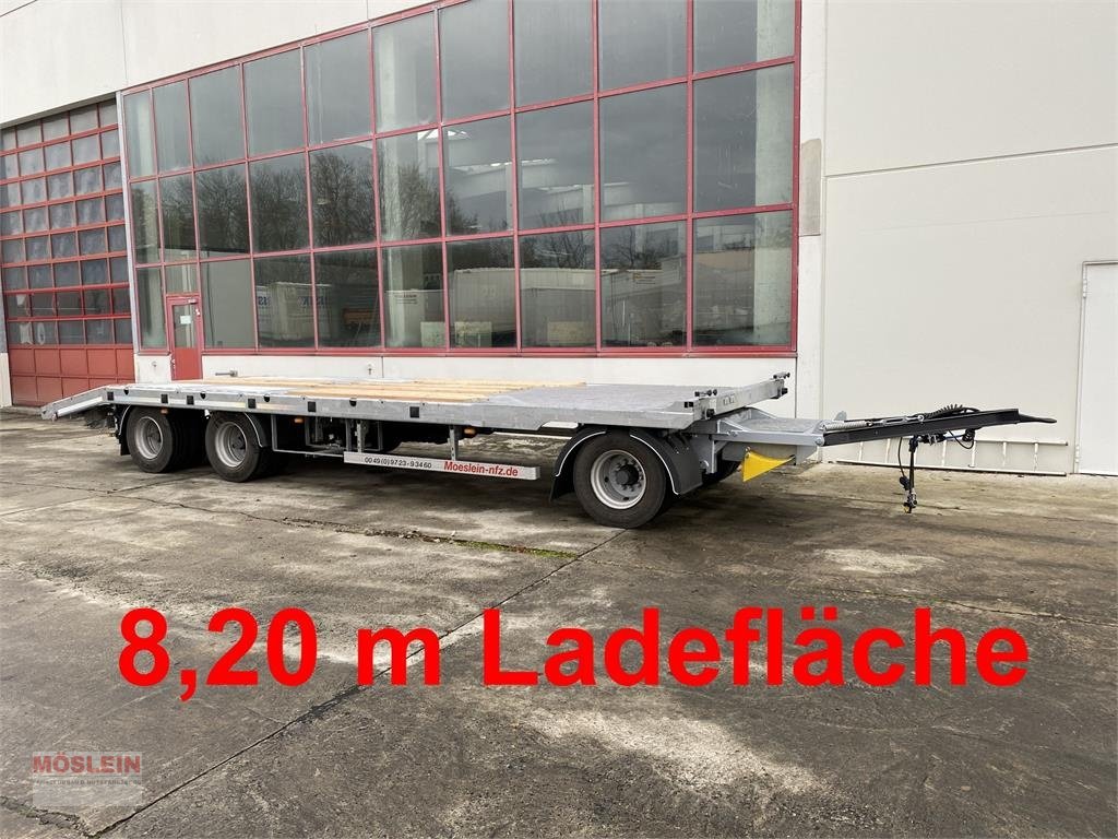 Anhänger del tipo Möslein T 3-8,20 P OR 3 Achs Tieflader gerader Ladefläche, Gebrauchtmaschine In Schwebheim (Immagine 1)