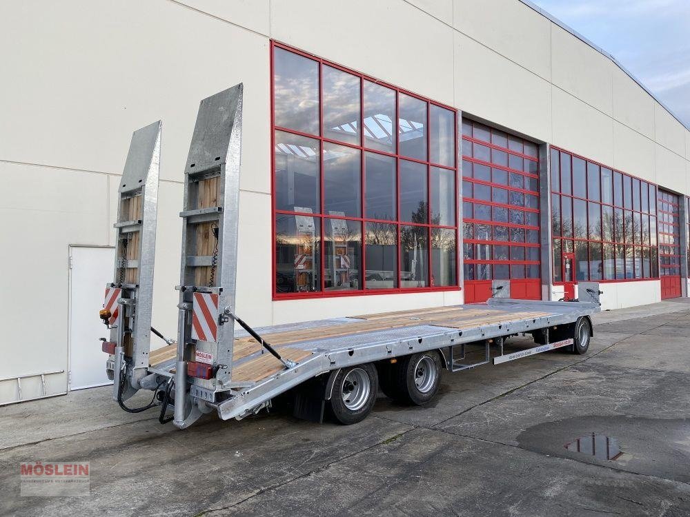 Anhänger del tipo Möslein T 3-8,20 P VB H1 Blatt 3 Achs Tieflader mit gerad, Gebrauchtmaschine In Schwebheim (Immagine 3)