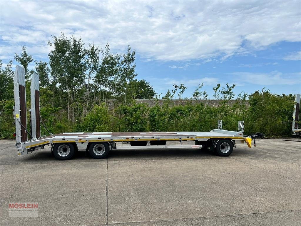 Anhänger typu Möslein T 3-9,20 F 3 Achs Tieflader mit gerader Ladefläch, Gebrauchtmaschine v Schwebheim (Obrázok 4)
