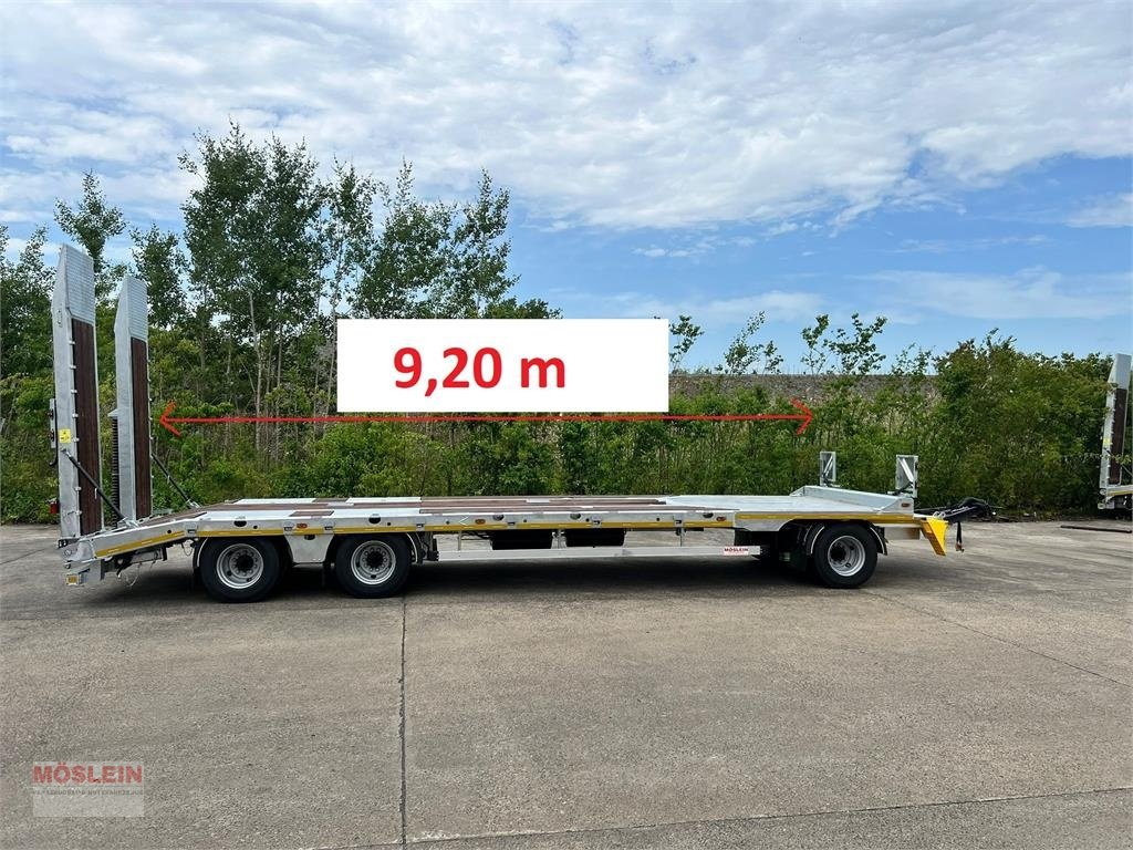Anhänger typu Möslein T 3-9,20 F 3 Achs Tieflader mit gerader Ladefläch, Gebrauchtmaschine v Schwebheim (Obrázok 1)