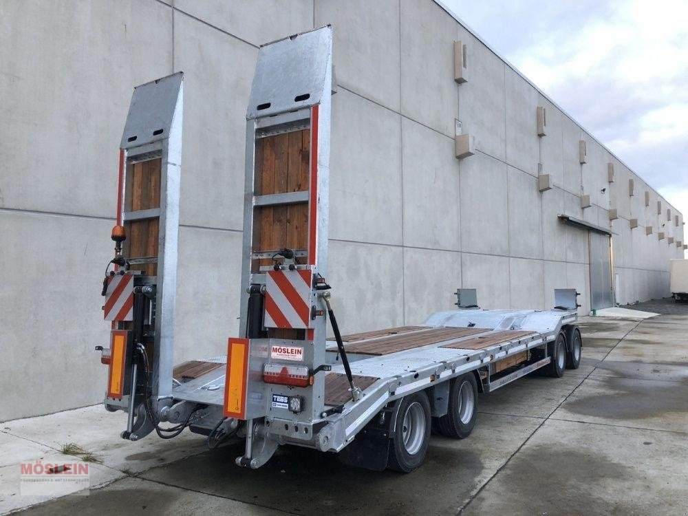 Anhänger del tipo Möslein T 4 VB H1 neuer 4 Achs Tieflader hydraulischen Ra, Gebrauchtmaschine In Schwebheim (Immagine 5)