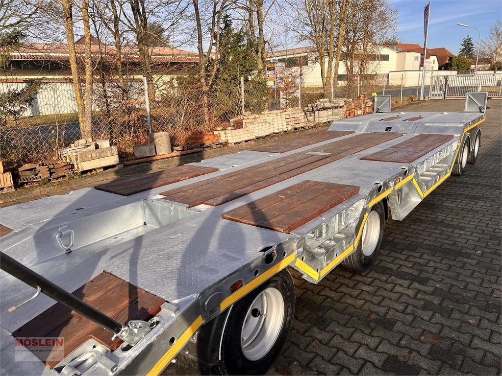 Anhänger типа Möslein T 4 VB H1 R neuer 4 Achs Tieflader + Radmulden, Gebrauchtmaschine в Schwebheim (Фотография 9)