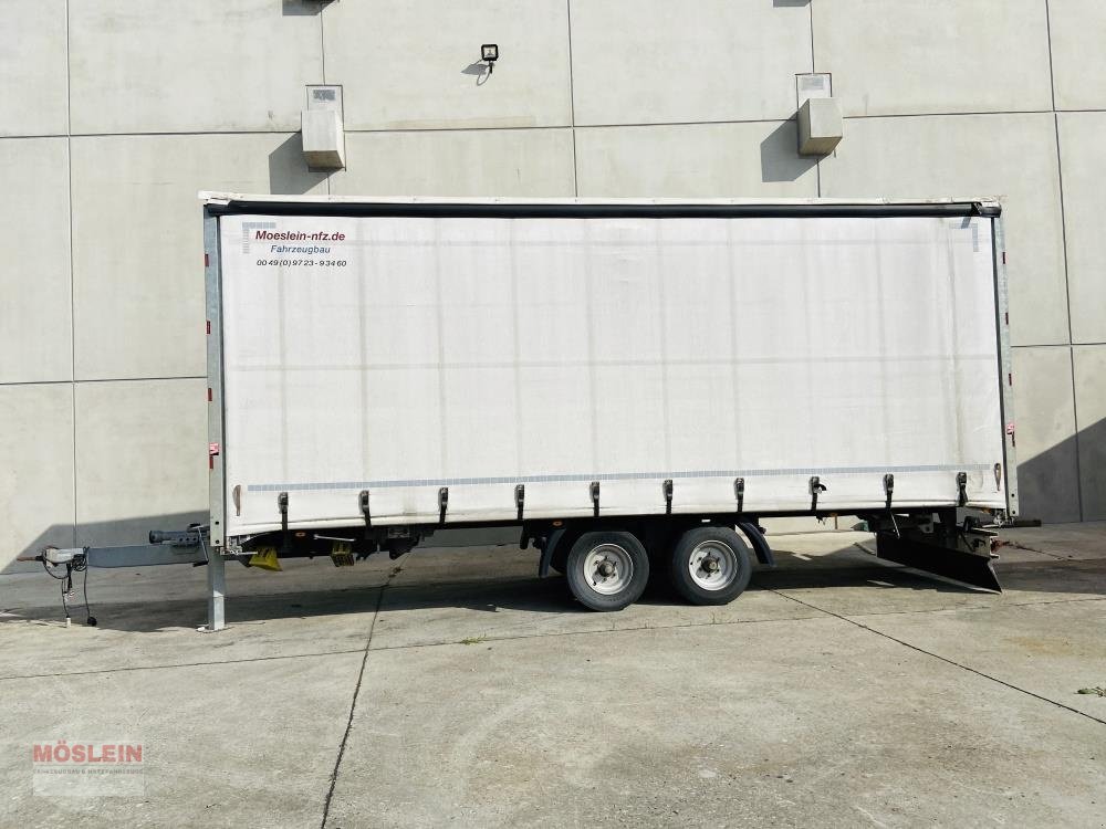Anhänger του τύπου Möslein TP 11 Schwebheim Tandem- Schiebeplanenanhänger zu, Gebrauchtmaschine σε Schwebheim (Φωτογραφία 1)