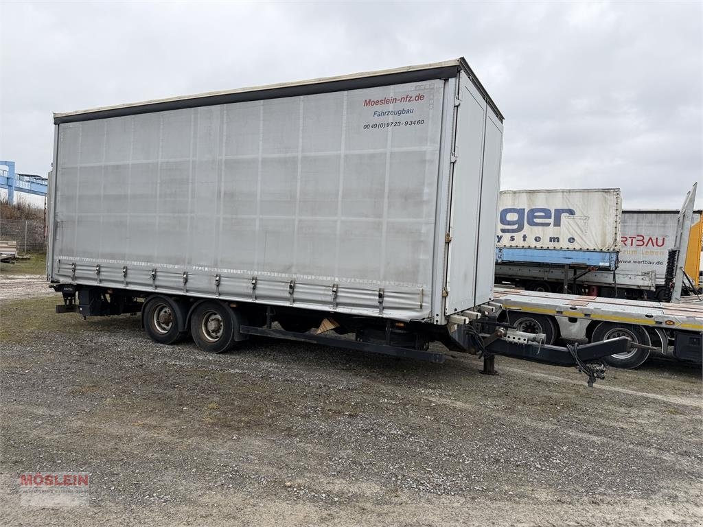Anhänger of the type Möslein TPS 105 D-L Tandemplane Ladebordwand + Durchladba, Gebrauchtmaschine in Schwebheim (Picture 2)