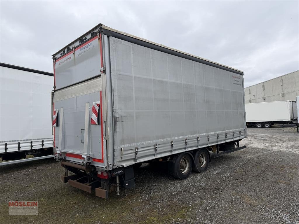 Anhänger of the type Möslein TPS 105 D-L Tandemplane Ladebordwand + Durchladba, Gebrauchtmaschine in Schwebheim (Picture 1)