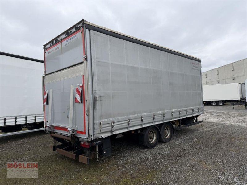 Anhänger of the type Möslein TPS 105 D-L Tandemplane Ladebordwand + Durchladba, Gebrauchtmaschine in Schwebheim
