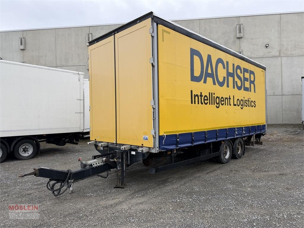 Anhänger des Typs Möslein TPS 105 D-L Tandemplane Ladebordwand + Durchladba, Gebrauchtmaschine in Schwebheim (Bild 2)