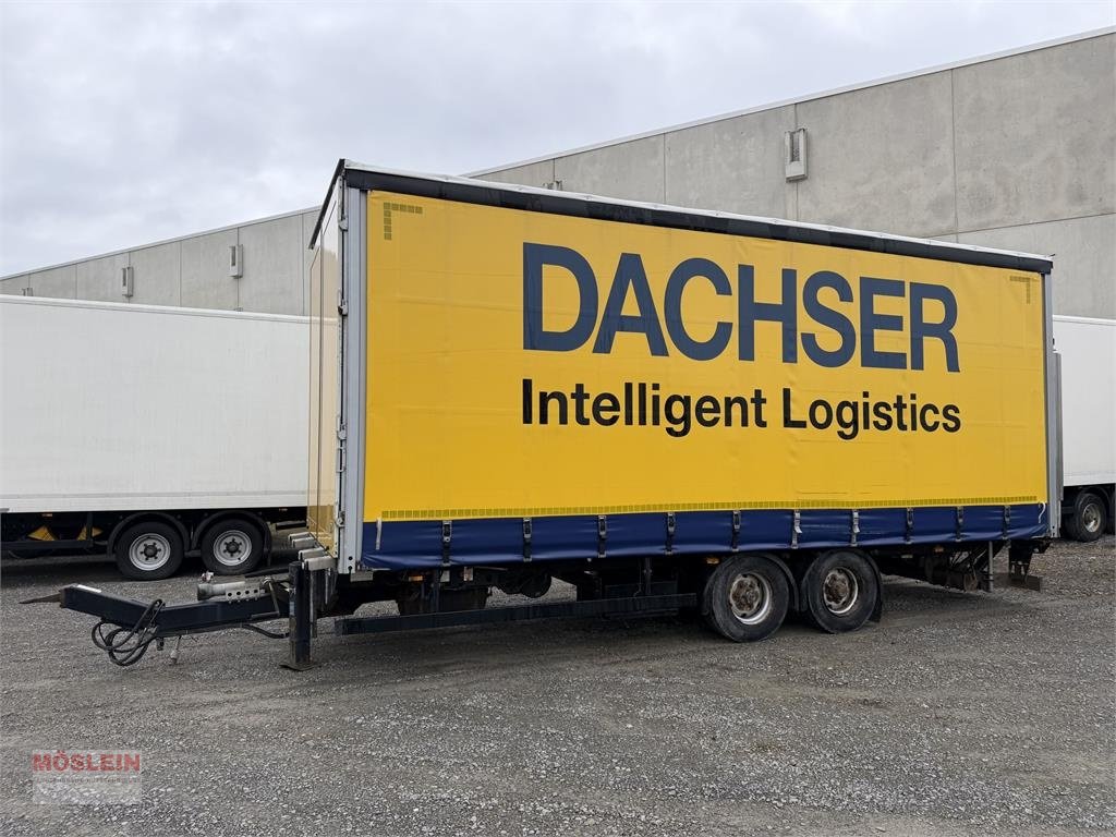 Anhänger des Typs Möslein TPS 105 D-L Tandemplane Ladebordwand + Durchladba, Gebrauchtmaschine in Schwebheim (Bild 3)