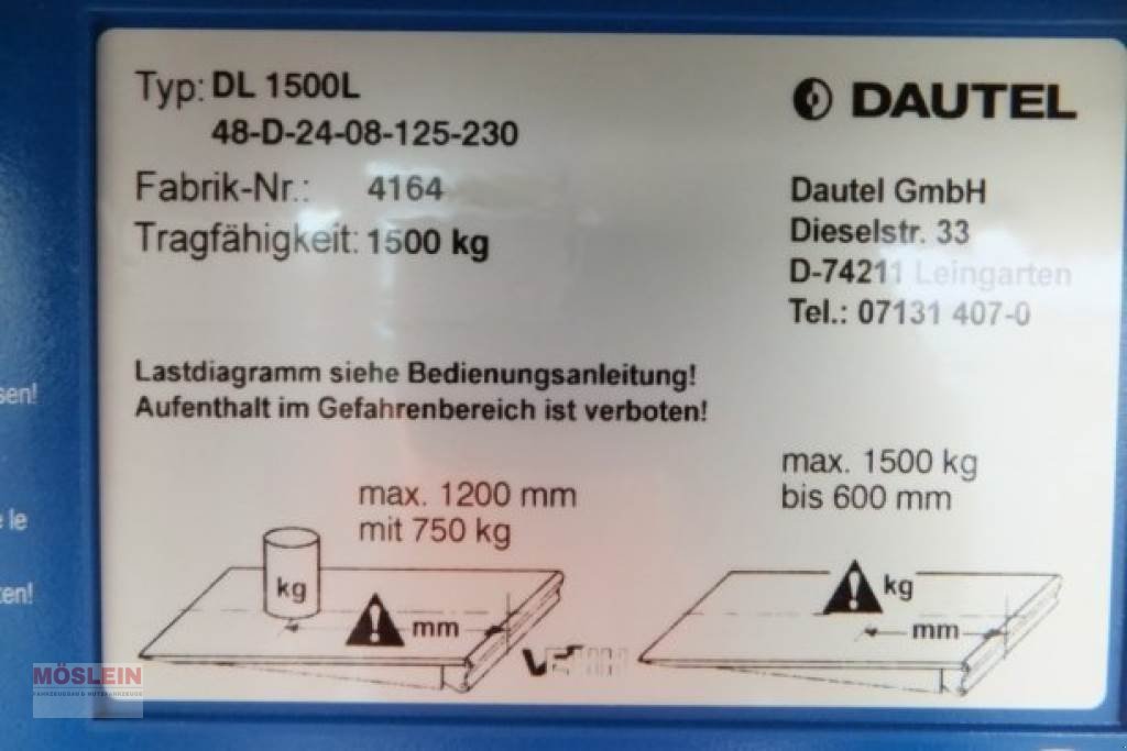 Anhänger tipa Möslein TPS 11 DL 7,30 neuer Planenanhänger, Ladebordwand, Gebrauchtmaschine u Schwebheim (Slika 14)