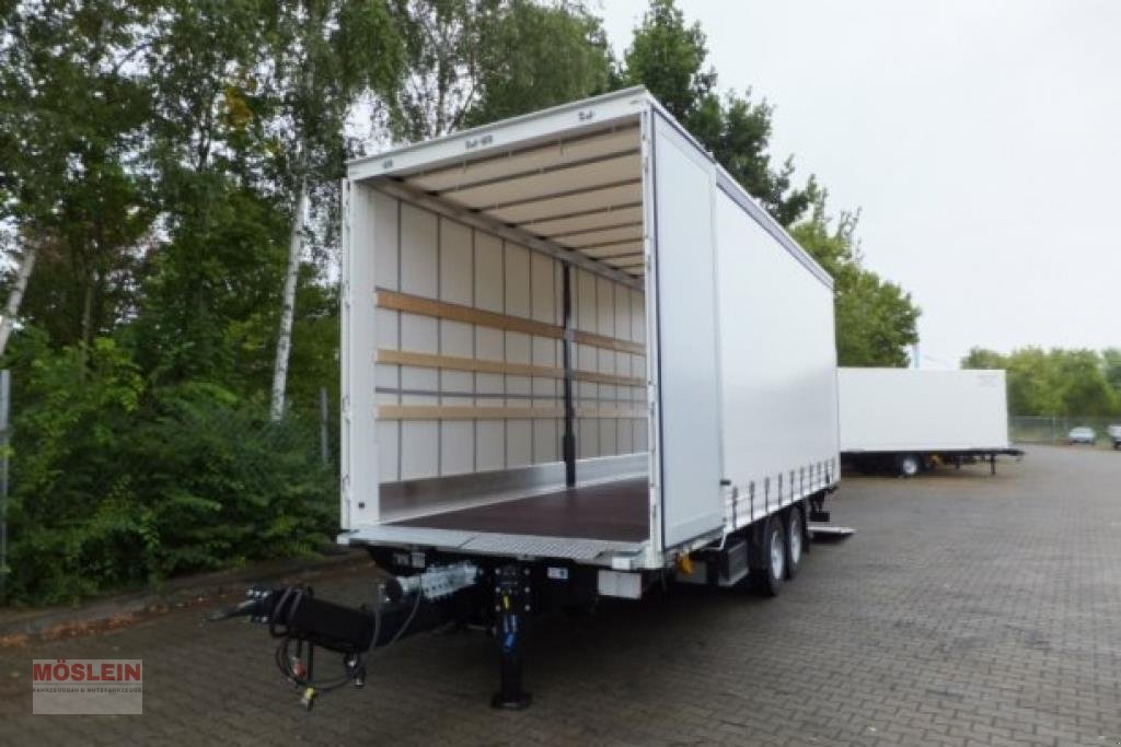 Anhänger Türe ait Möslein TPS 11 DL 7,30 neuer Planenanhänger, Ladebordwand, Gebrauchtmaschine içinde Schwebheim (resim 5)