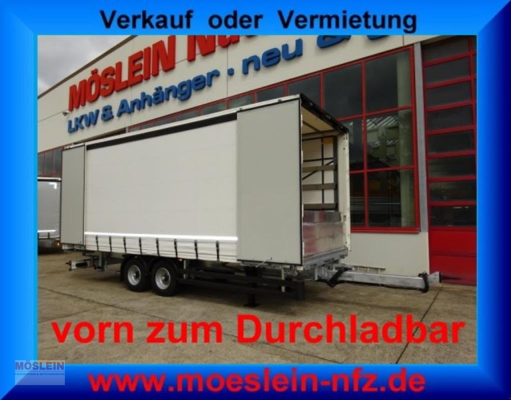 Anhänger typu Möslein TPW 105 D Schwebheim Tandem- Planenanhänger Durch, Gebrauchtmaschine v Schwebheim (Obrázek 1)