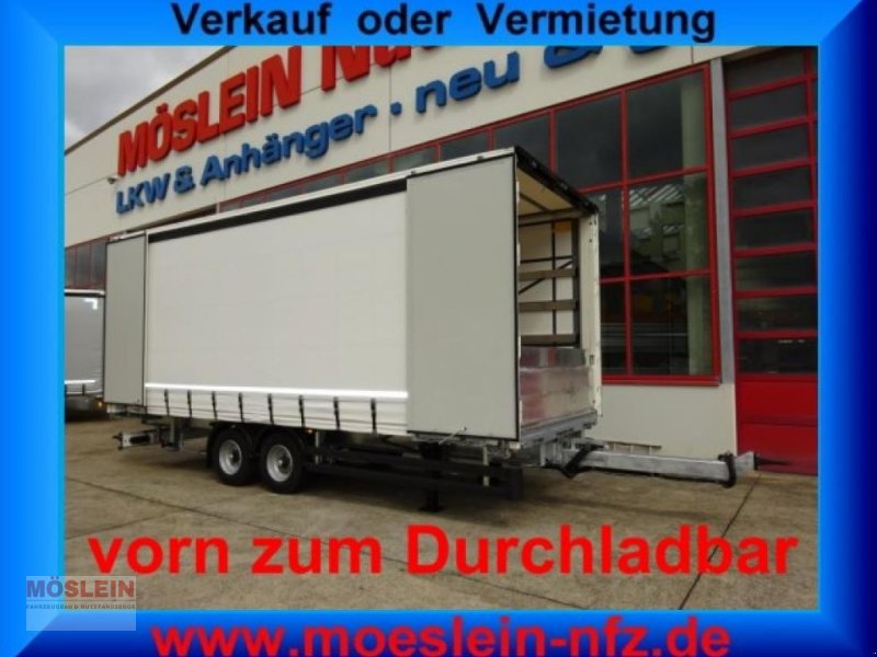 Anhänger des Typs Möslein TPW 105 D Schwebheim Tandem- Planenanhänger Durch, Gebrauchtmaschine in Schwebheim (Bild 1)