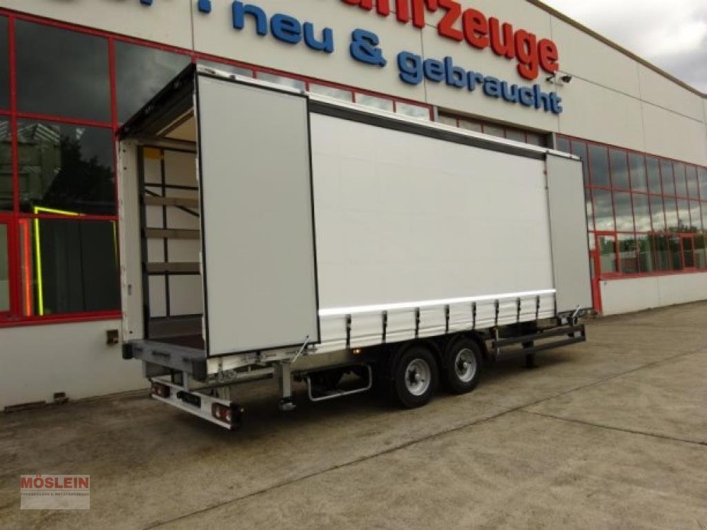 Anhänger typu Möslein TPW 105 D Schwebheim Tandem- Planenanhänger Durch, Gebrauchtmaschine w Schwebheim (Zdjęcie 4)