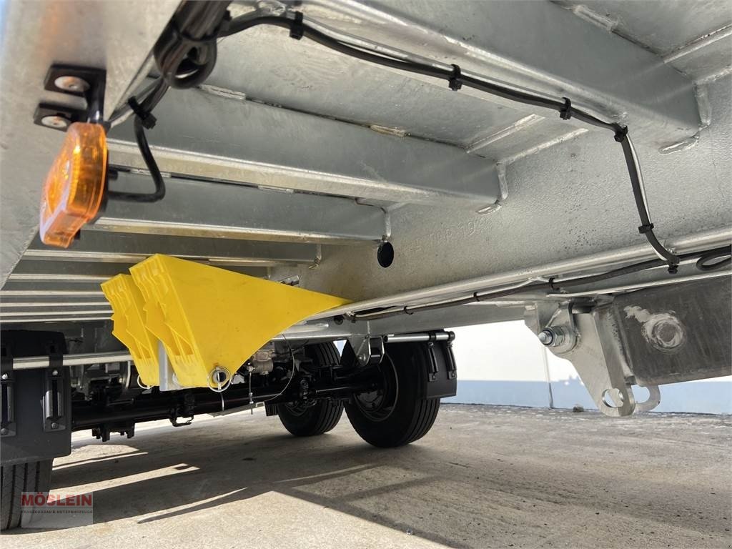 Anhänger Türe ait Möslein TT11 BR Neuer Tandemtieflader, breit Rampen, Gebrauchtmaschine içinde Schwebheim (resim 13)