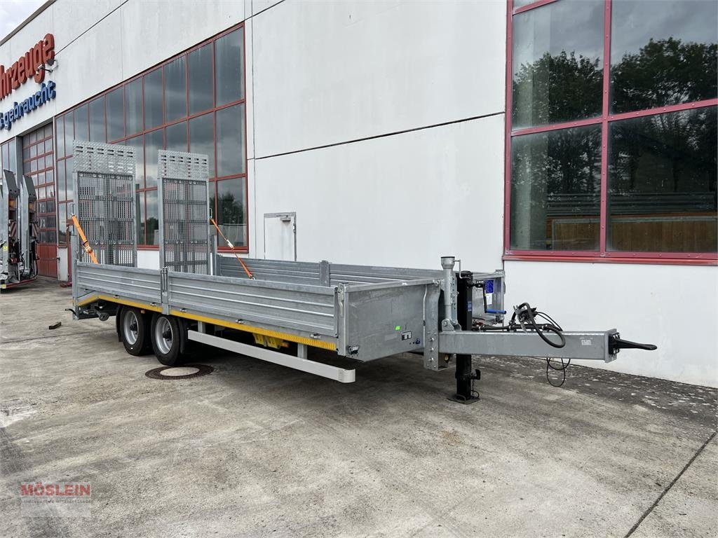 Anhänger Türe ait Möslein TT11 BR Neuer Tandemtieflader, breit Rampen, Gebrauchtmaschine içinde Schwebheim (resim 2)