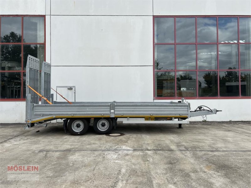 Anhänger a típus Möslein TT11 BR Neuer Tandemtieflader, breit Rampen, Gebrauchtmaschine ekkor: Schwebheim (Kép 1)