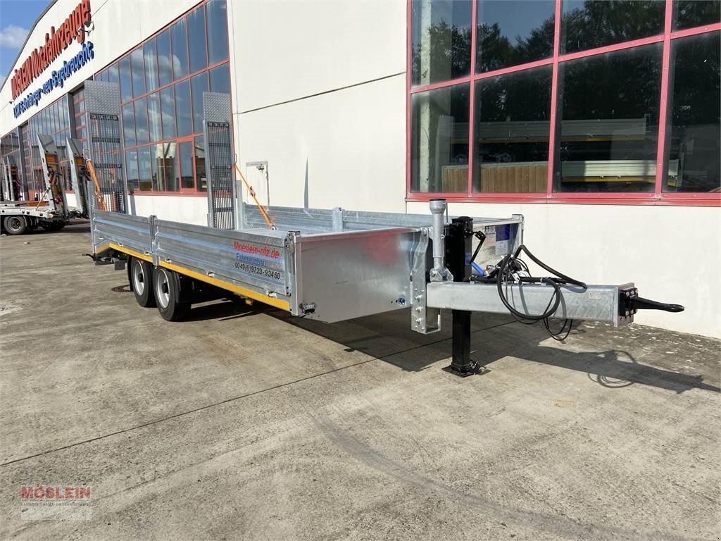 Anhänger Türe ait Möslein TT11 BR Neuer Tandemtieflader, breit Rampen, Gebrauchtmaschine içinde Schwebheim (resim 10)