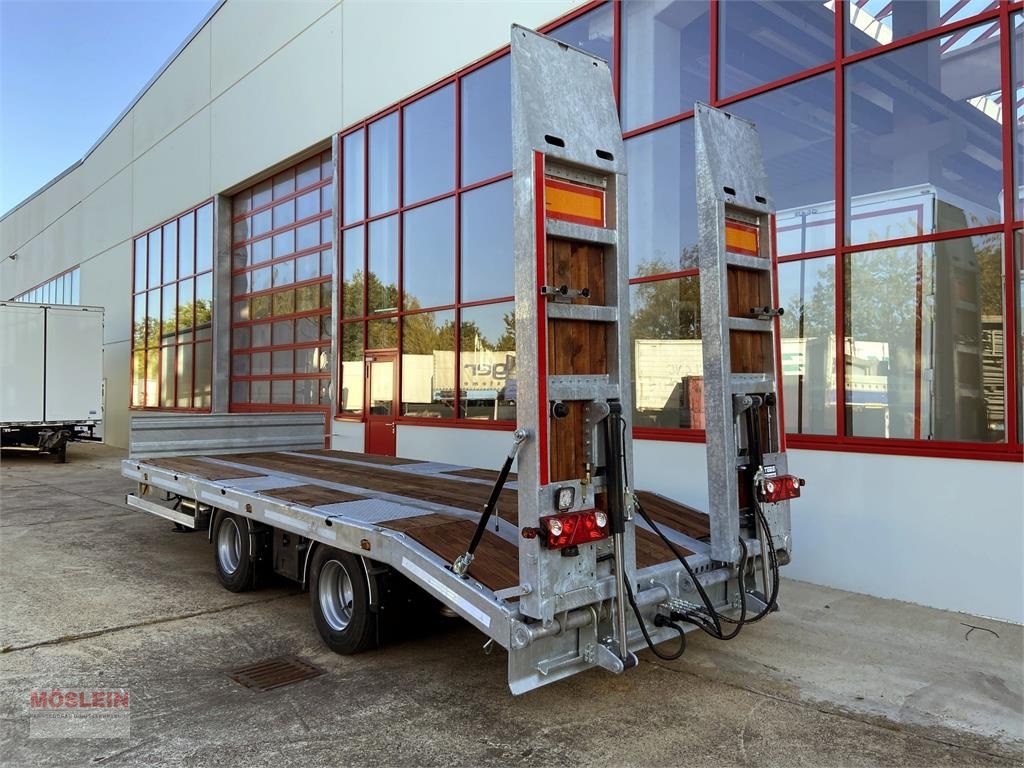 Anhänger Türe ait Möslein TT21-6,5 hydr 21 t Tandemtieflader, hydr. Rampen,, Gebrauchtmaschine içinde Schwebheim (resim 2)