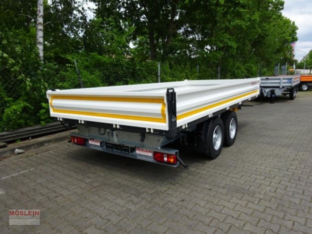 Anhänger typu Möslein TTD 11 Weiß neuer Tandem 3- Seitenkipper Tieflade, Gebrauchtmaschine w Schwebheim (Zdjęcie 7)