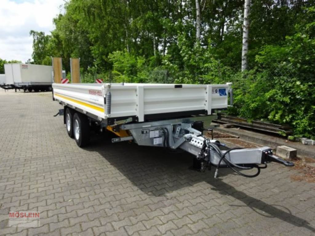 Anhänger des Typs Möslein TTD 11 Weiß neuer Tandem 3- Seitenkipper Tieflade, Gebrauchtmaschine in Schwebheim (Bild 7)