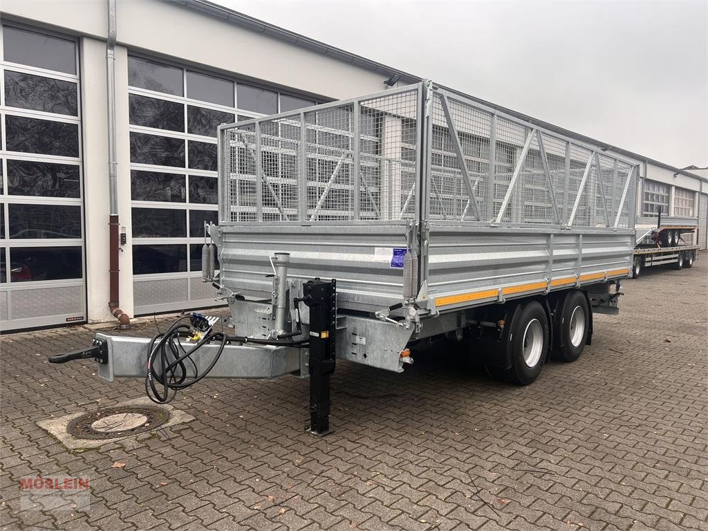 Anhänger typu Möslein TTD 19 AB 19 t Tandemkipper Tieflader, Breitberei, Gebrauchtmaschine v Schwebheim (Obrázek 4)