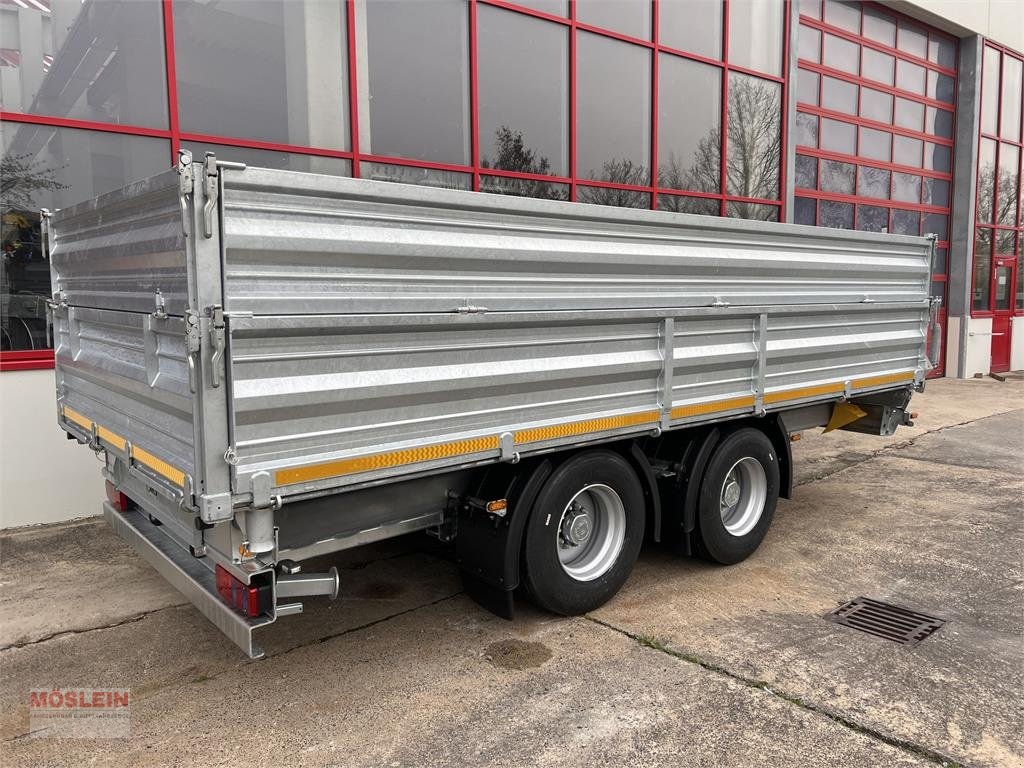Anhänger van het type Möslein TTD 19 AB 19 t Tandemkipper Tieflader, Breitberei, Gebrauchtmaschine in Schwebheim (Foto 10)