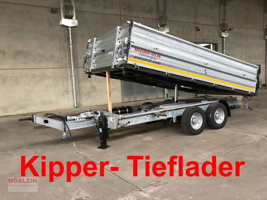 Anhänger des Typs Möslein TTD11- BA Verzinkt neuer Tandem 3- Seitenkipper T, Gebrauchtmaschine in Schwebheim (Bild 1)