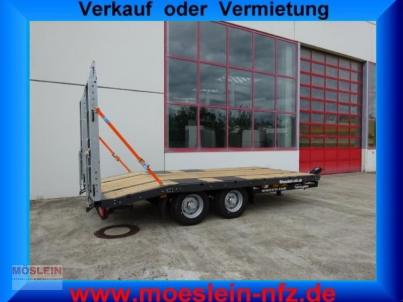Anhänger typu Möslein TTT 11-5,2P Neuer Tandemtieflader, Gebrauchtmaschine v Schwebheim (Obrázek 1)